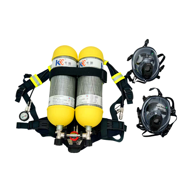 RHZK-6.8L เครื่องช่วยหายใจด้วยอากาศแบบคาร์บอนไฟเบอร์กระบอกสูบคู่